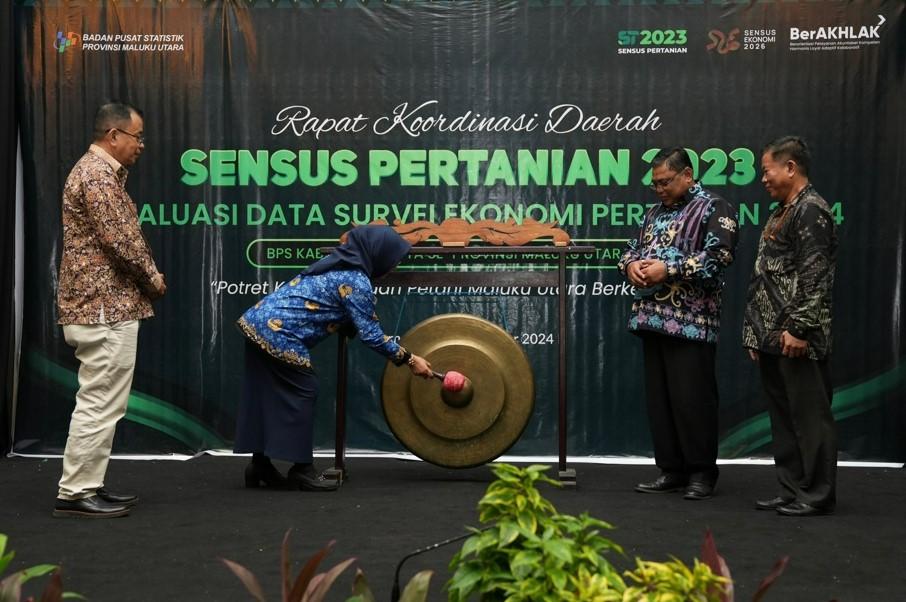 Pemprov Maluku Utara Optimalkan Data Survei Pertanian untuk Kebijakan Strategis
