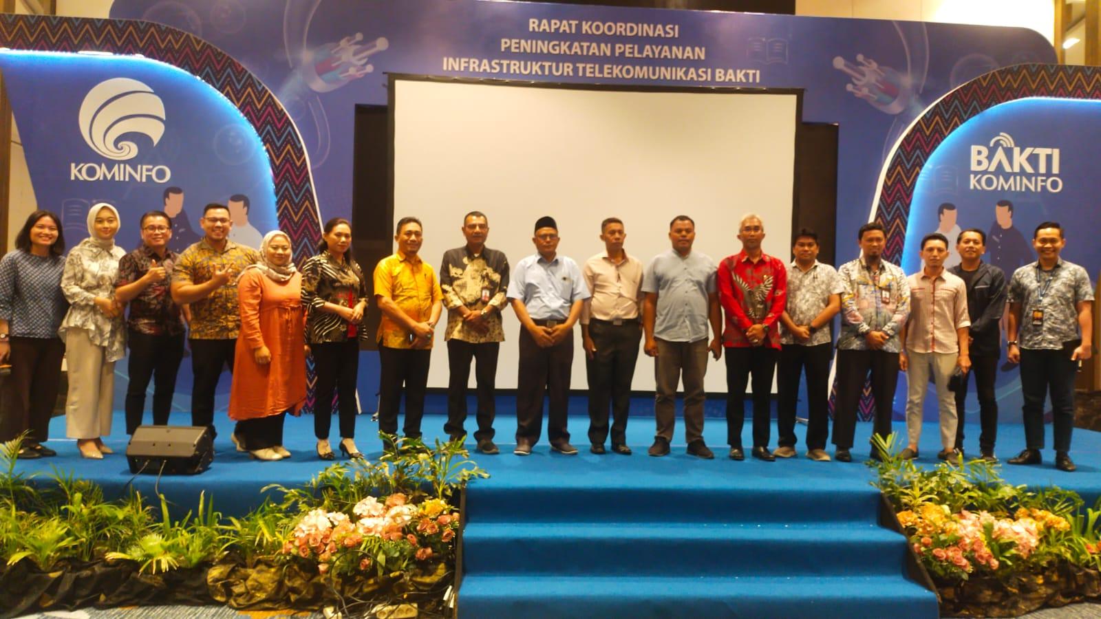 Hadiri Rakor Bakti di Makassar, Diskominfo Halmahera Timur Sebut Sinergitas Pemerintah