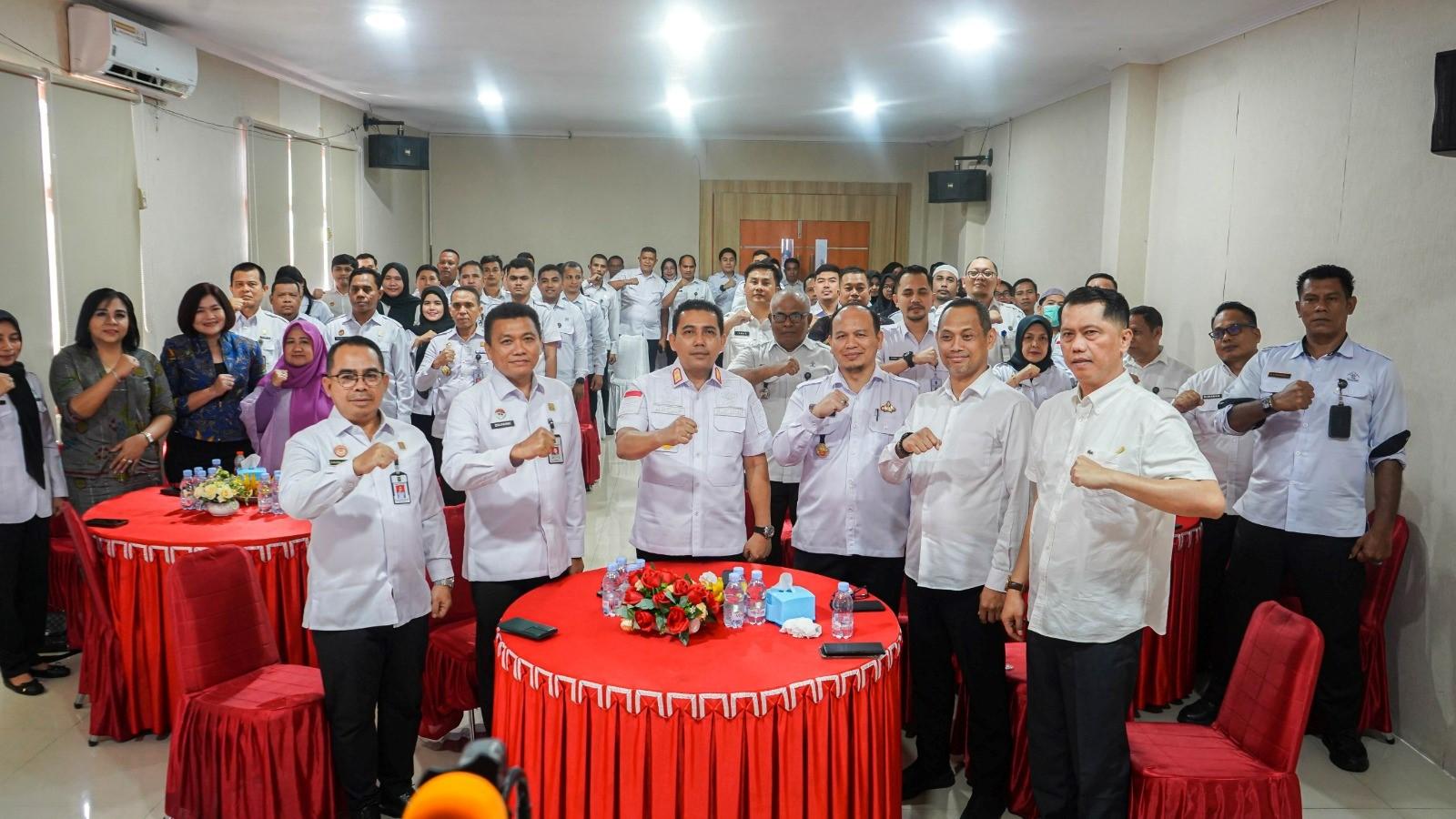 Pimpin Kemenkum Malut, Kakanwil Budi Argap dan Pimti Dorong Sinergi dan Kolaborasi