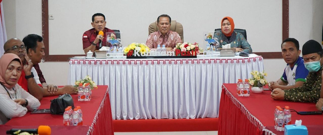 Persiapkan Secara Maksimal Kedatangan Menkumham, M Adnan Pimpin Rapat Bersama Jajaran