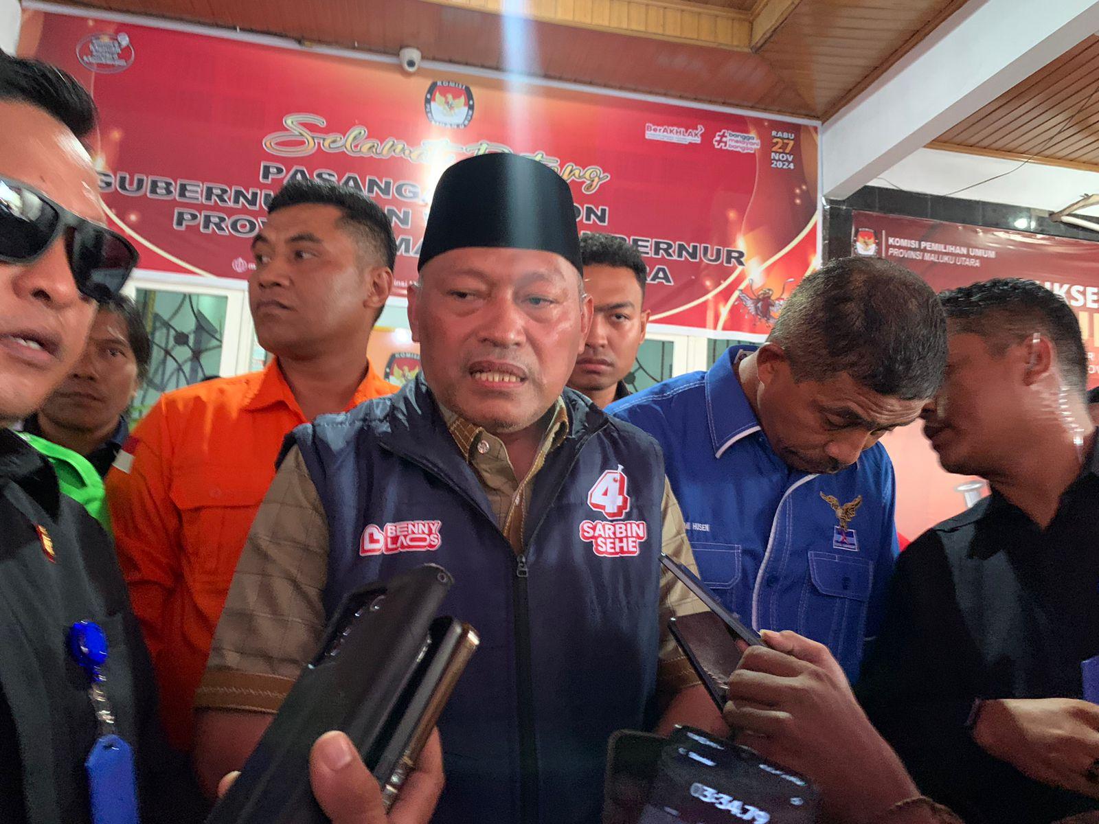 Diwakili Sarbin Sehe, Sherly Tjoanda Resmi Daftar sebagai Bakal Calon Gubernur Maluku Utara 2024