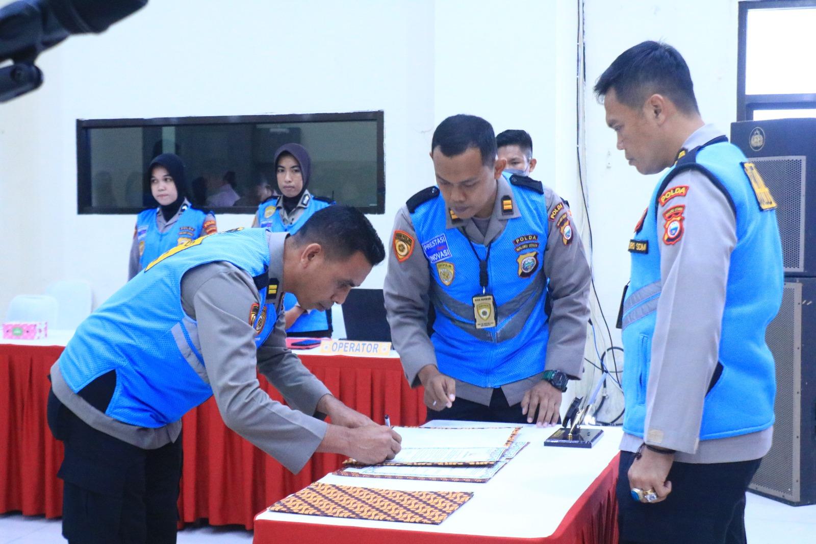 Wujudkan Polri Bidang SIPSS yang Unggul, Karo SDM Polda Maluku Utara: Tindak Jika Melanggar