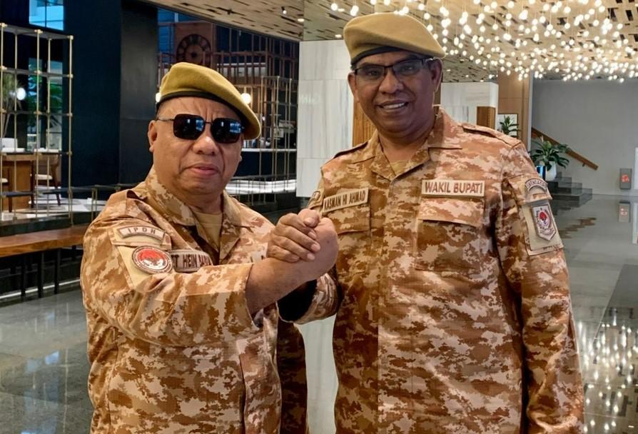 Tampil Gagah Berloreng saat Retreat, Warga Halmahera Utara: Piet-Kasman Bak Jendral Muda