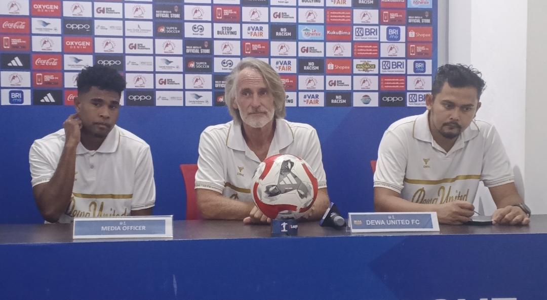 Malut United vs Dewa United, Coach Reikerink: Wahyu Prasetyo Bisa Gantikan Posisi Nick Kuipers
