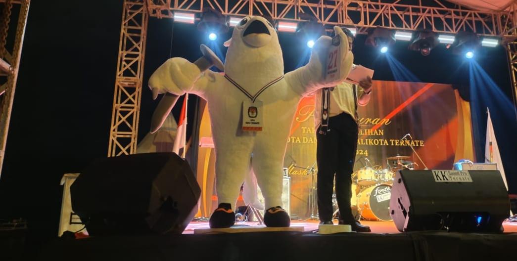 Kenalan Yuk dengan Si Sute, Maskot Pilkada Ternate 2024, Terispirasi dari Burung Kaka Tua Tanimbar