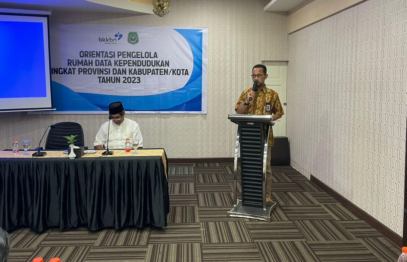 Tingkatkan Pemahaman Program, BKKBN Malut Gelar Orientasi Pengelolaan Rumah Data Kependudukan 2023