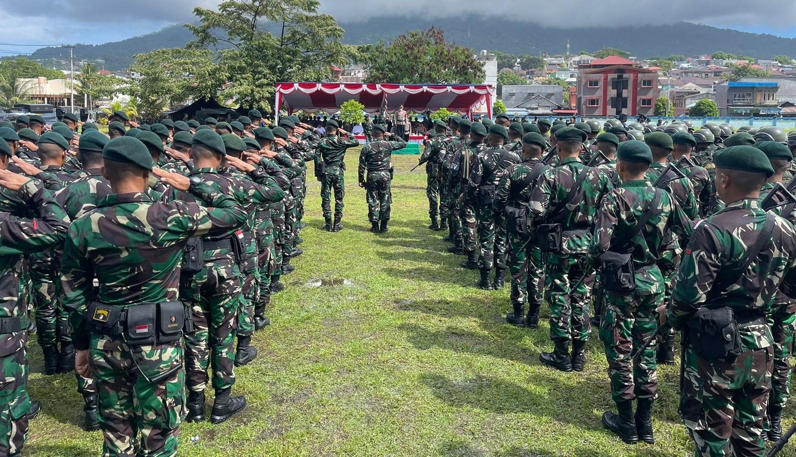 Korem 152 Baabullah Ternate Jamin Keamanan Wapres Ma'ruf Amin Selama di Maluku Utara