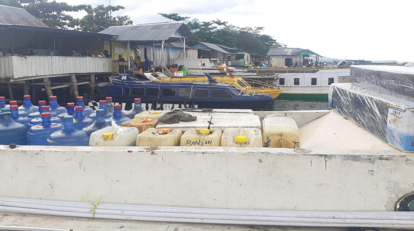 Berikut Daftar Harga Kenaikan Tarif Longboat di wilayah Halmahera Selatan
