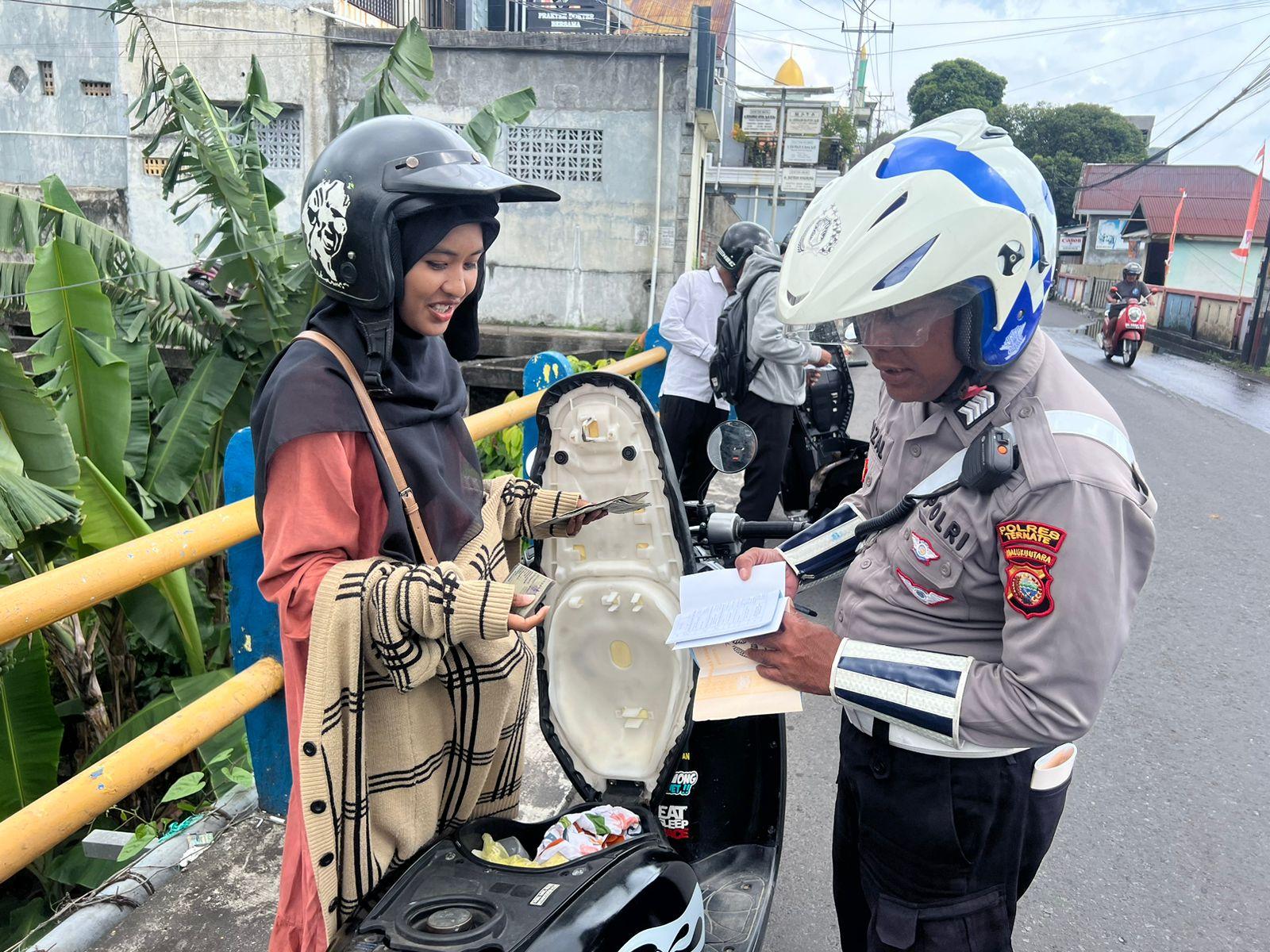 Operasi Zebra 2024 Selesai, Polres Ternate Maluku Utara Tilang 935 Pelanggar