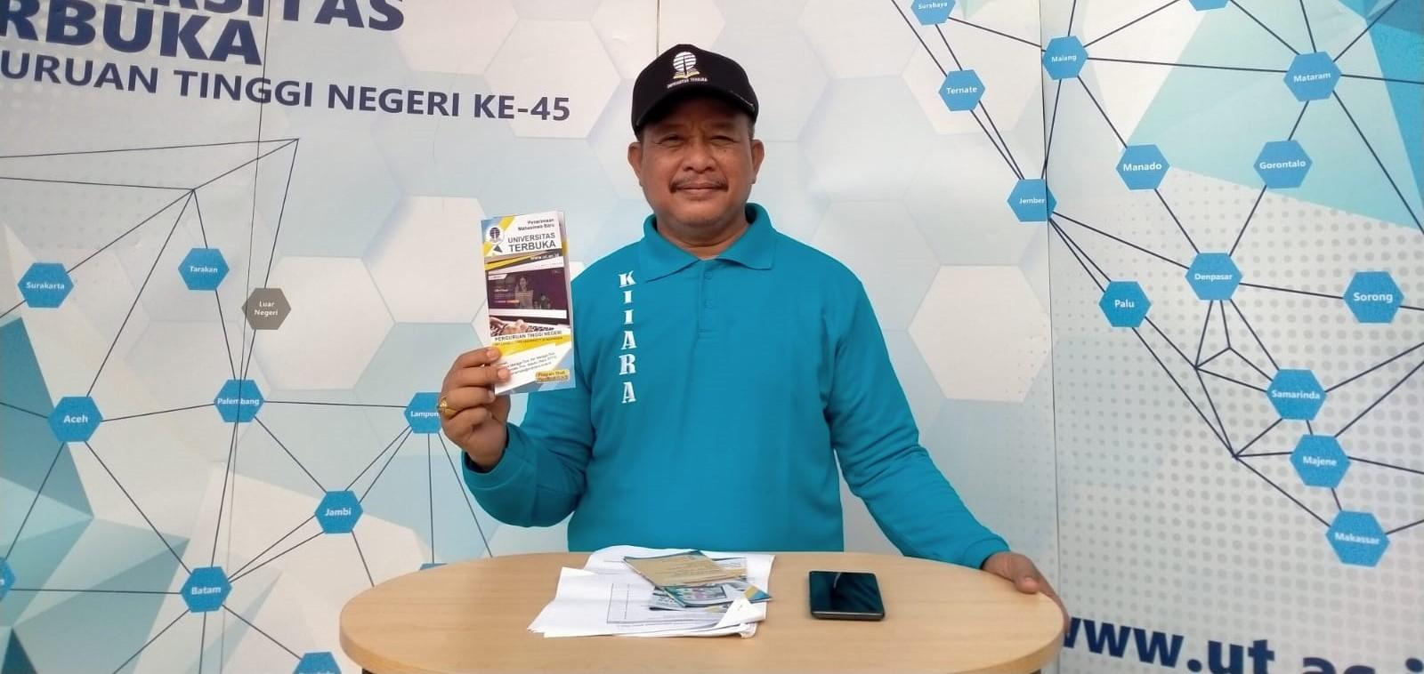 Universitas Terbuka Ternate Pasang Spanduk Penerimaan Mahasiswa Baru TA 2023