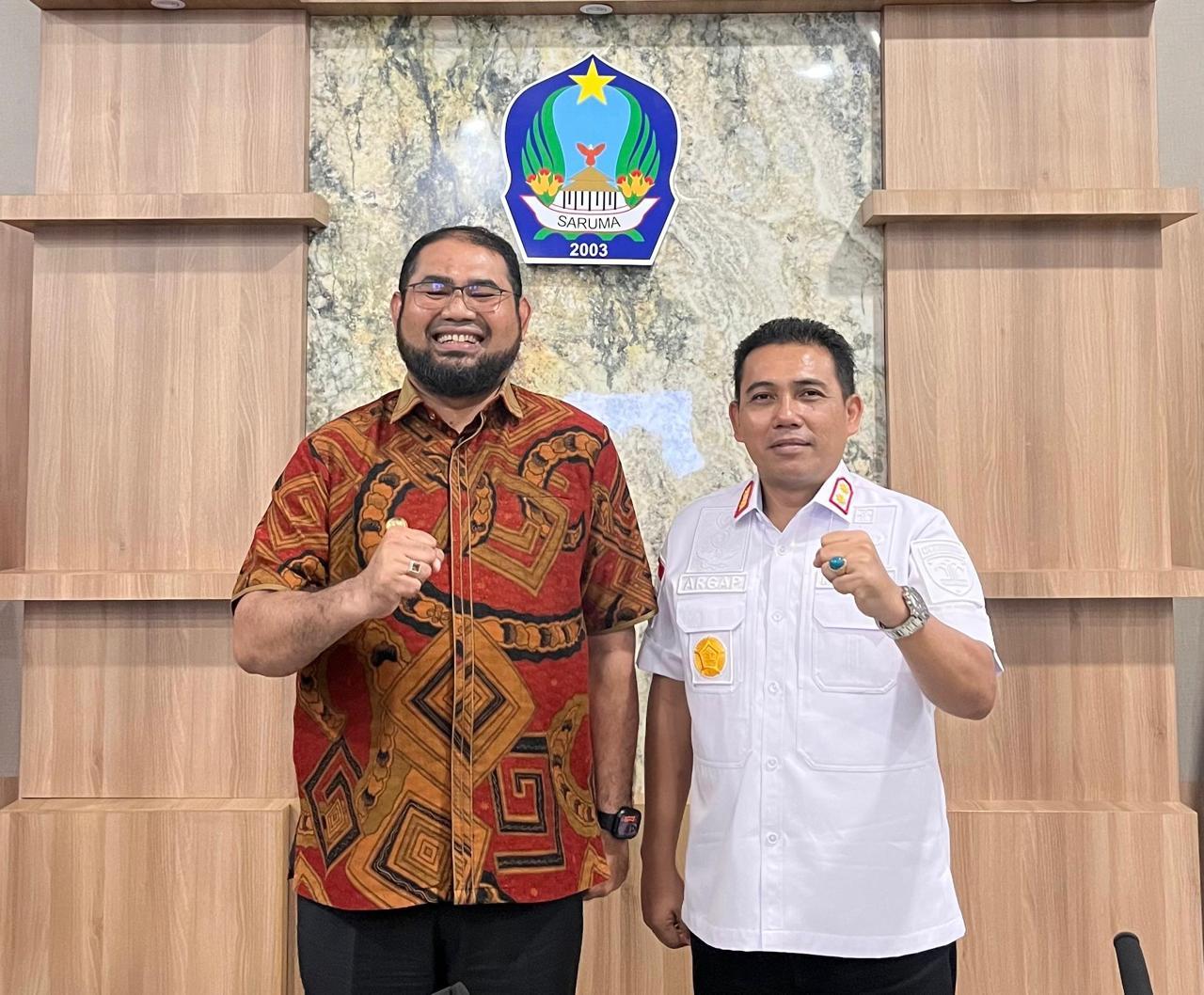 Sinergi Bupati Halsel dengan Kakanwil Kemenkum Malut Perkuat Pelayanan dan Pembinaan Hukum