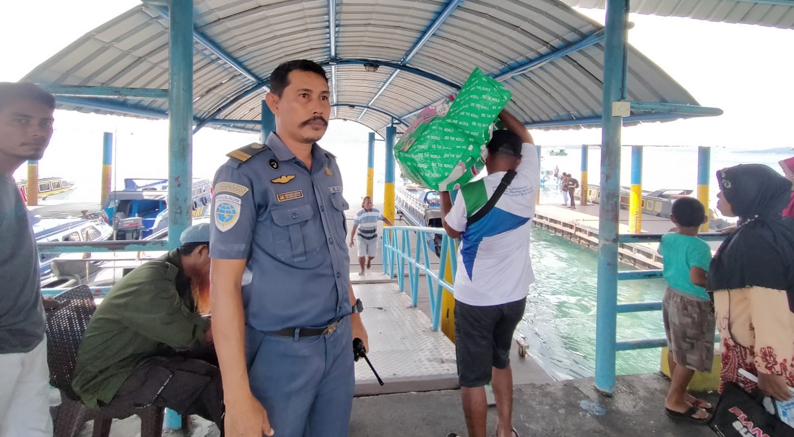 Antisipasi Keluhan Penumpang Speedboat Ternate-Sofifi, KSOP Kelas II Ternate Rutin Lakukan Pantauan