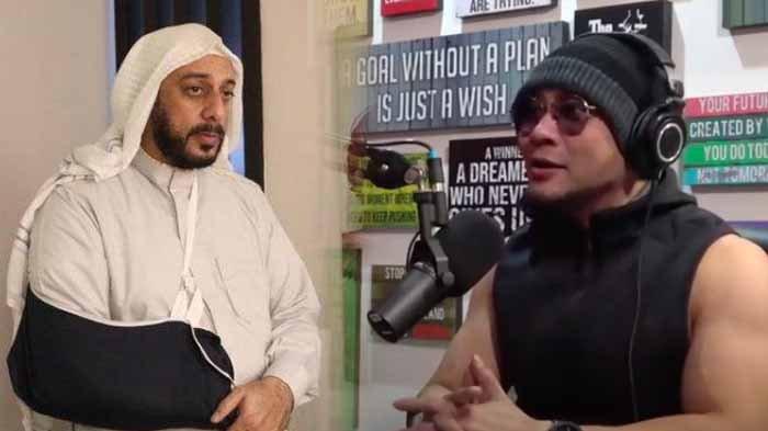 Kenangan Syekh Ali Jaber di Mata Deddy Corbuzier: Datang tanpa Pengawalan, Padahal Baru Ditusuk