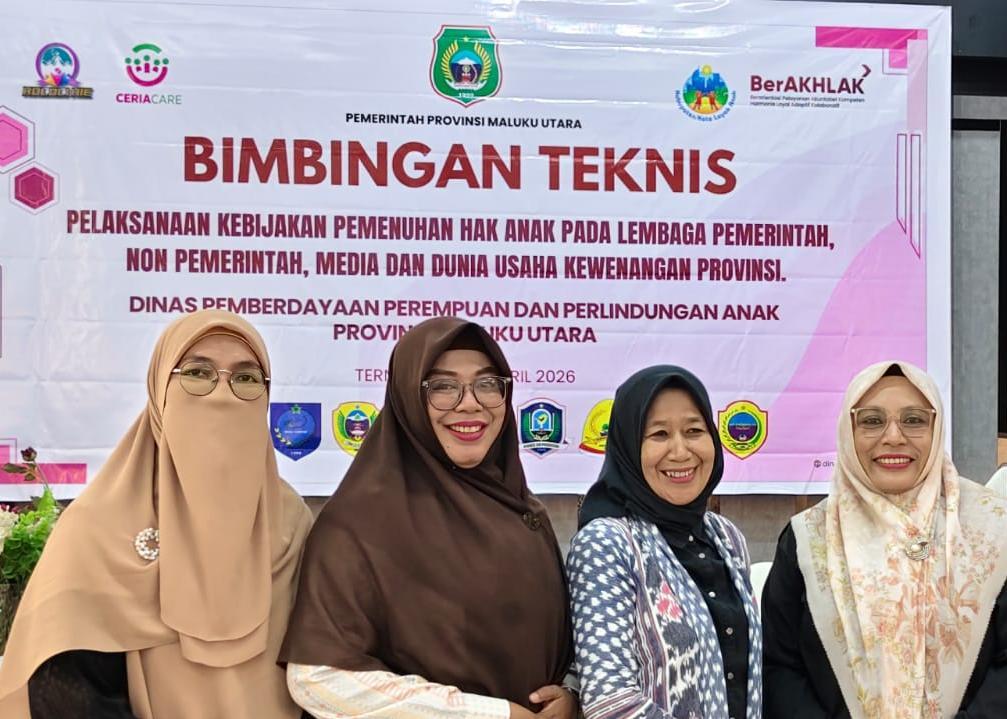 Pemprov Malut Perkuat Sinergi Wujudkan Kabupaten/Kota Layak Anak