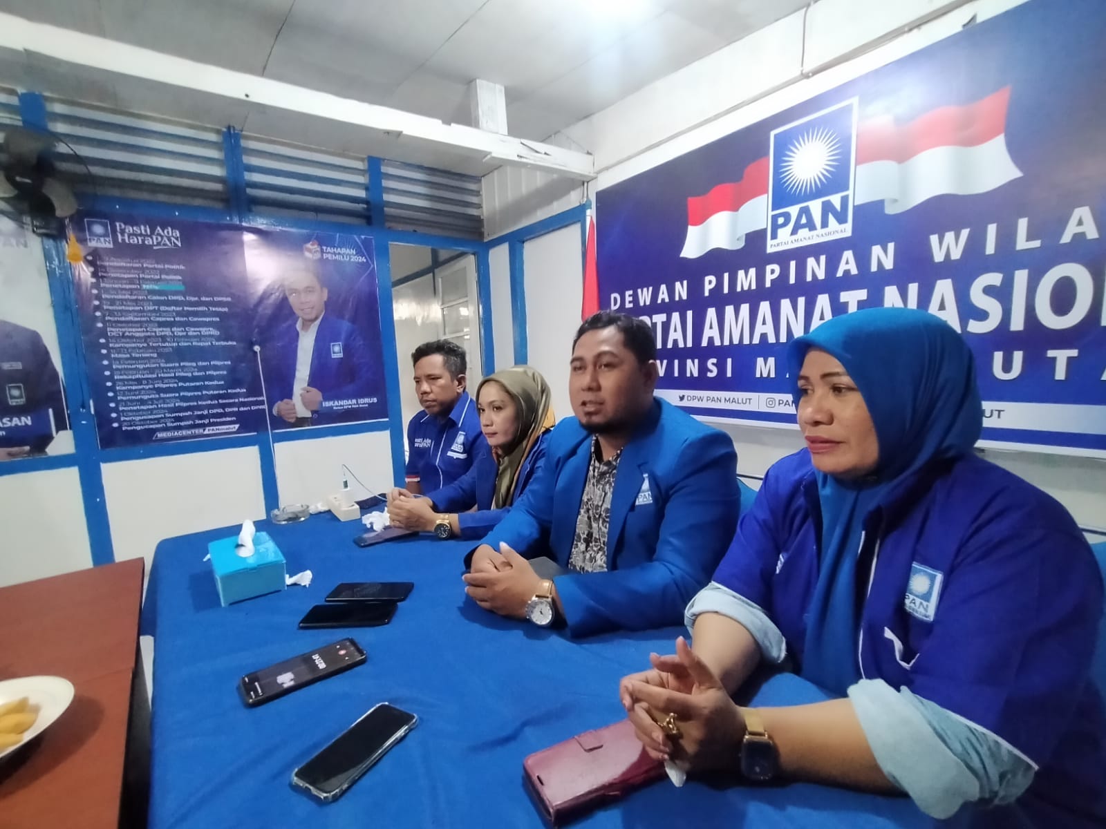 DPW PAN Maluku Utara Belum Terima Hasil Kajian DPP, Pasca Usulan 4 Kandidat Calon dan Wakil Gubernur