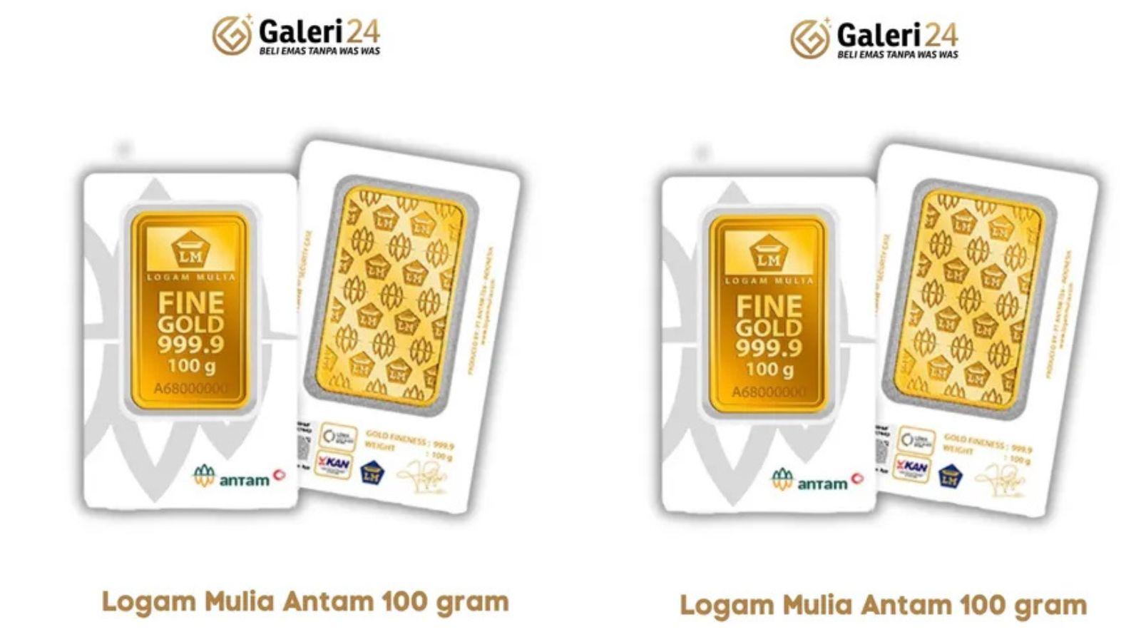 Buyback Galeri 24, Antam, UBS di Pegadaian Turun: Ini Rincian Harga, Selasa 4 November 2025