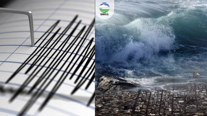 BPBD Himbau Warga Pesisir Pantai di Halmahera Utara Waspada Potensi Tsunami