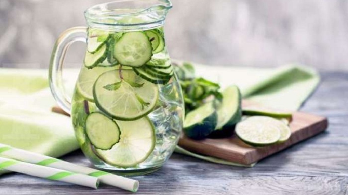 Infused Water Timun Ampuh Menurunkan Tekanan Darah Tinggi, Ini Resepnya