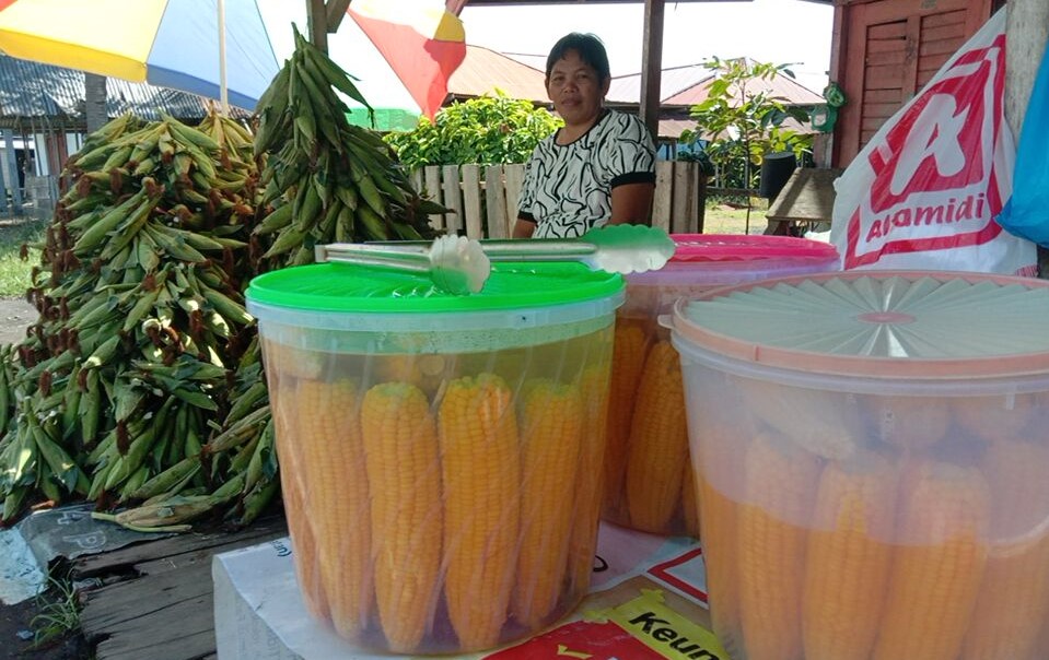 Tak Hanya di Tobelo, Jagung Bonangsa Juga Diserbu Pembeli dari Luar Halmahera Utara