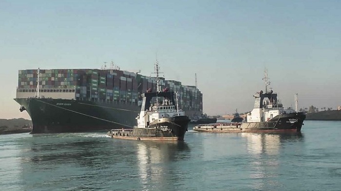 VIDEO Kapal Ever Given di Terusan Suez Berhasil Dibebaskan, Lalu Lintas Maritim Resmi Dilanjutkan