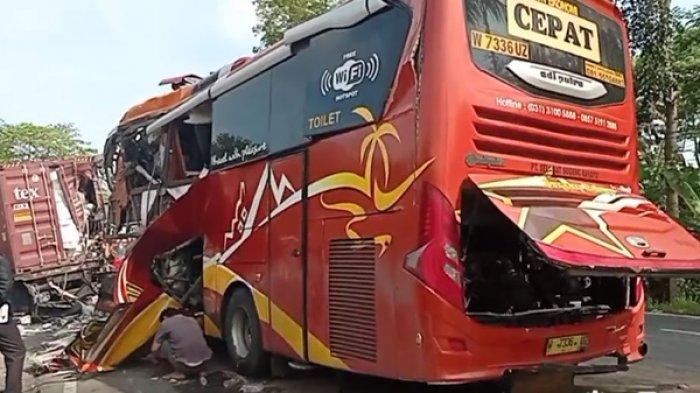 Fakta-fakta Kecelakaan Bus Tabrak Truk Kontainer di Kulon Progo, Kronologi hingga Proses Evakuasi