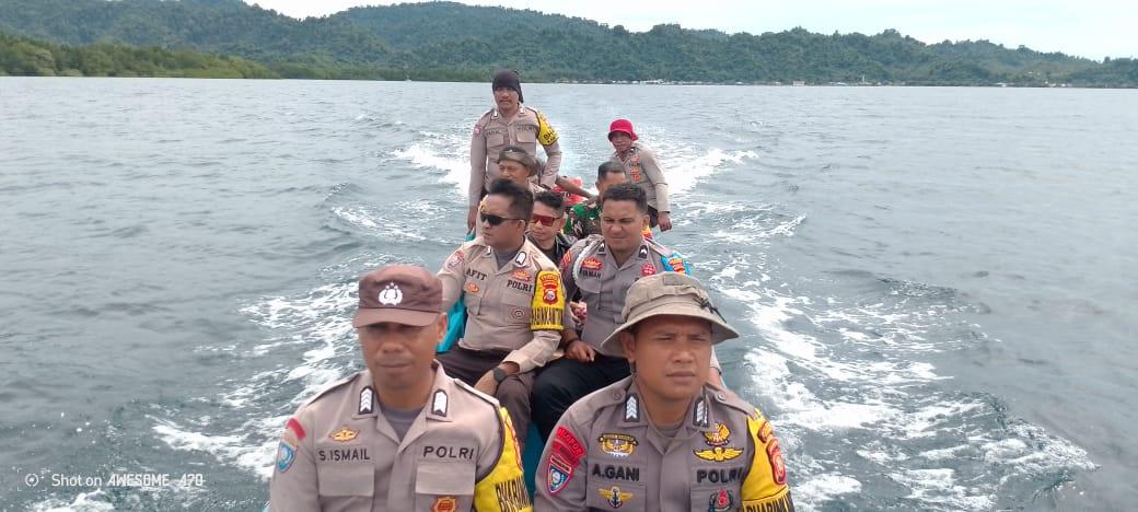 Polresta Tidore Lakukan Pencarian Jurnalis yang Hilang saat Kecelakaan Speedboat Basarnas Ternate