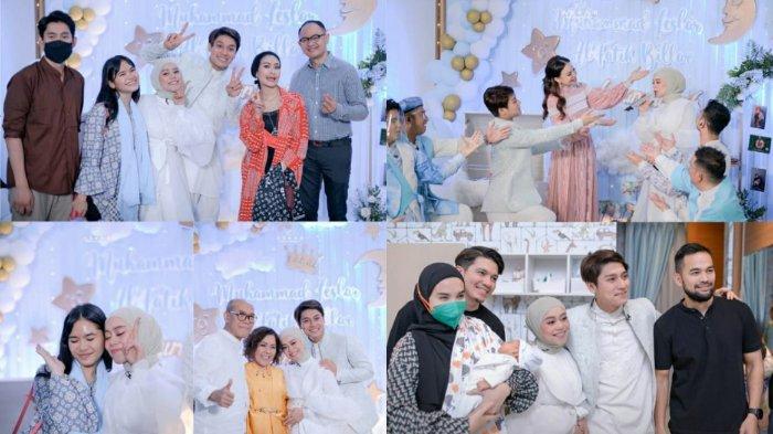 Sederet Artis Hadiri Acara Aqiqah Anak Lesti Kejora dan Rizky Billar, Intip Potretnya