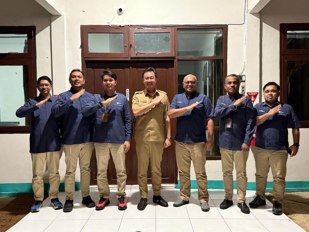 PLN UP3 Saumlaki Sambut Kunjungan Bupati Jauwerissa, Sinergi Hadirkan Listrik Berkualitas di KKT
