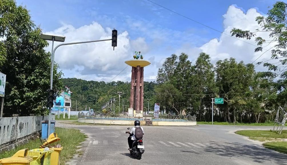 4 Titik Lampu Lalu Lintas di Bobong Taliabu Mangkrak Bertahun-tahun