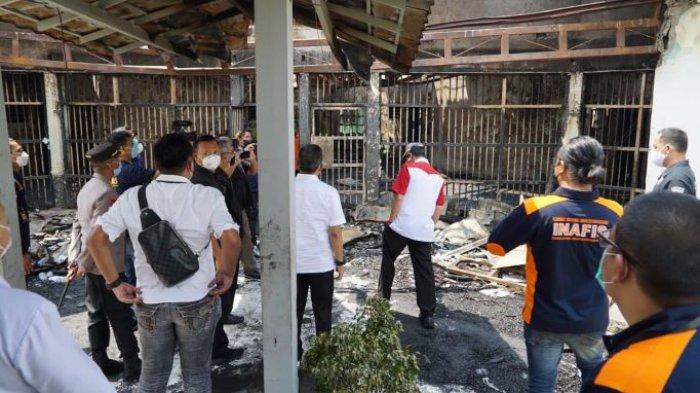 Kemenkumham Beri Santunan Rp30 Juta dan Bantu Pemulasaran hingga Pemakaman 41 Napi Lapas Tangerang