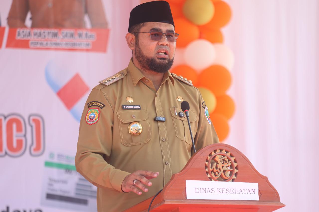Launching Program UHC, Bupati Halmahera Selatan: Berobat Cukup dengan KTP