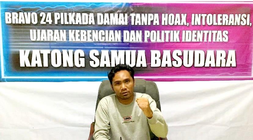 Relawan Bravo 24 Pulau Taliabu Maluku Utara Ajak Masyarakat Wujudkan Pilkada 2024 Damai