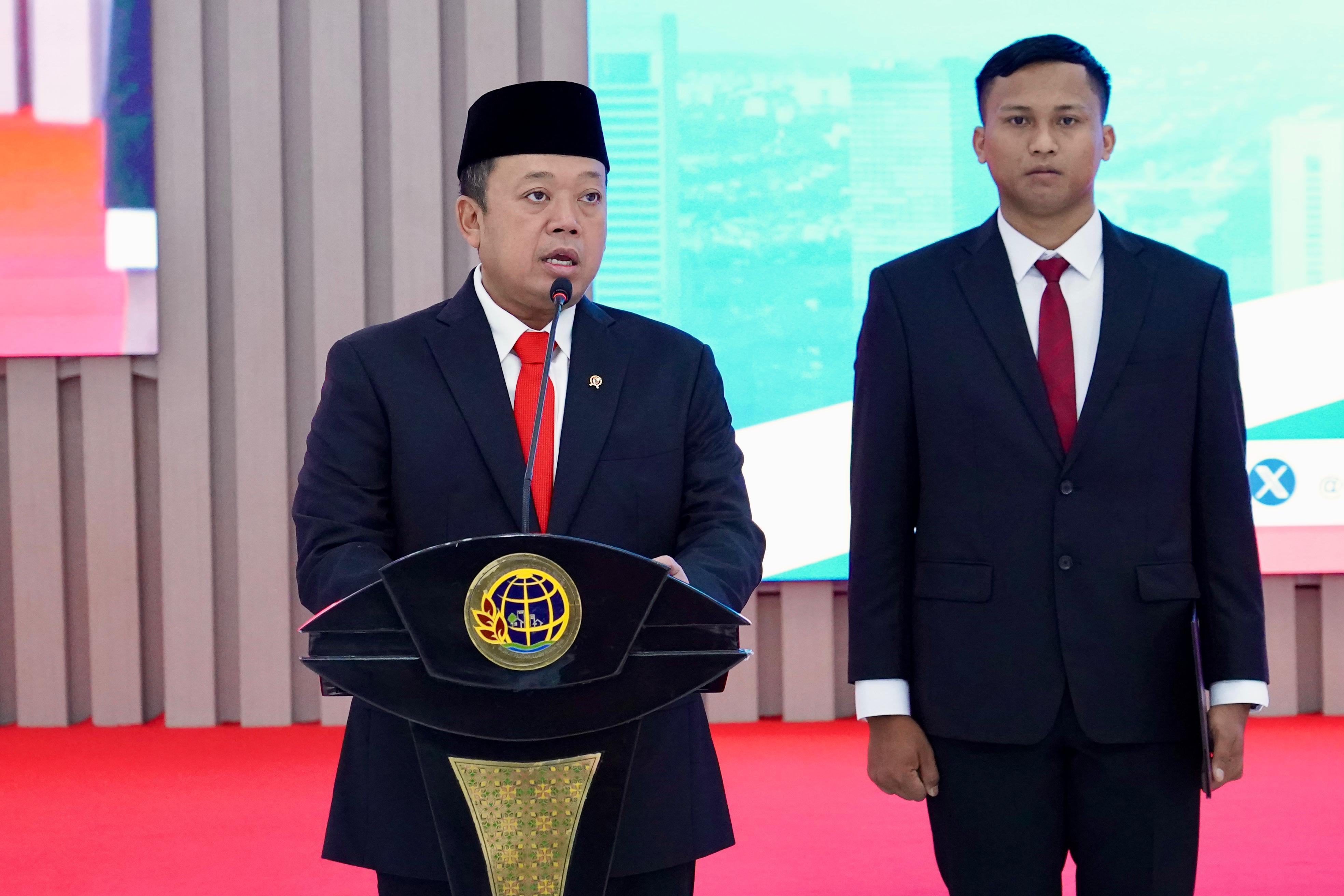 Lantik Pejabat Struktural, Menteri Nusron Tegaskan Pentingnya Sistem Rotasi Berkala