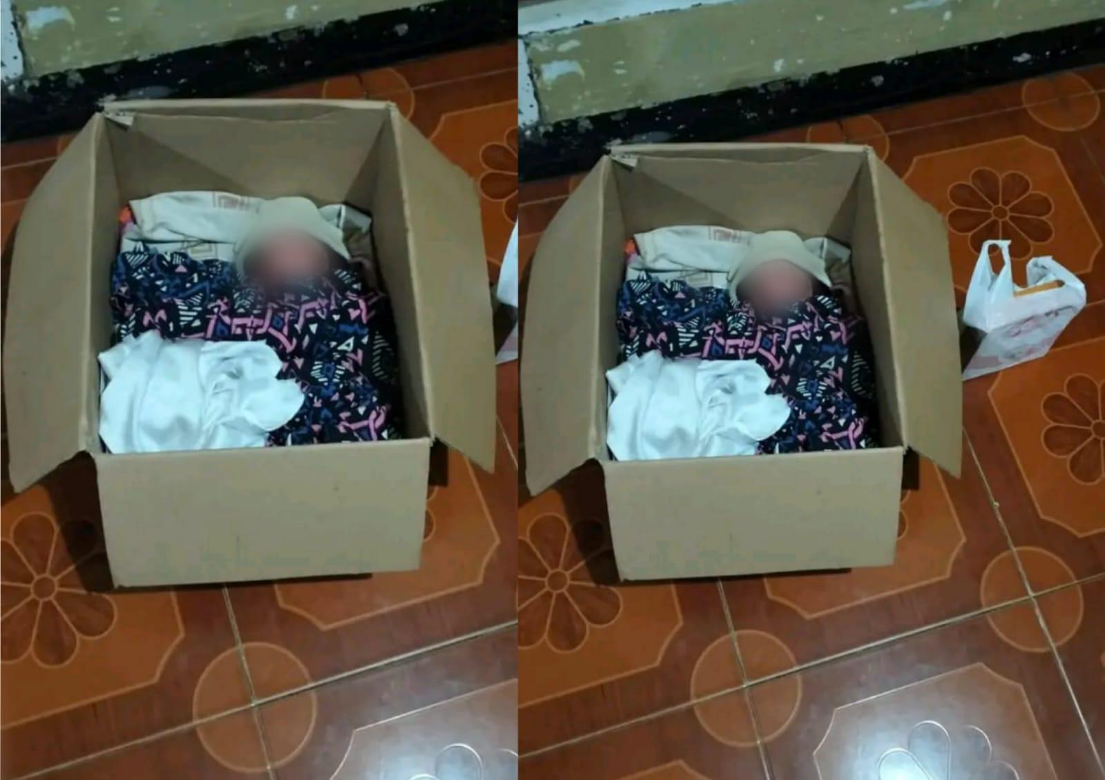 BREAKING NEWS: Bayi Ditemukan Dalam Kardus di Panti Asuhan Qurani Ternate