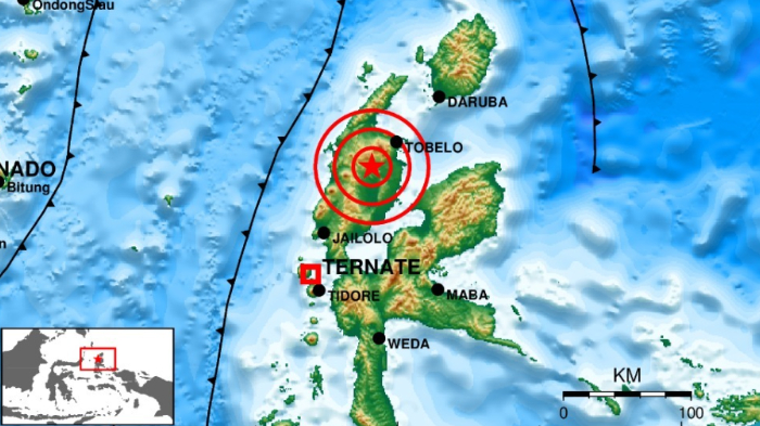 Gempa Susulan dengan Magnitudo 4,0 Terjadi di Wilayah Maluku Utara