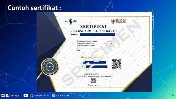 Peserta Bisa Download Sertifikat Hasil Nilai Ujian SKD CPNS 2023, Apa Fungsinya?
