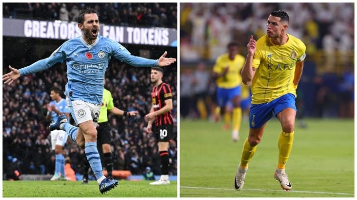 Man City Menang Comeback 3-1 atas Everton, Bernardo Silva Samai Catatan Cristiano Ronaldo