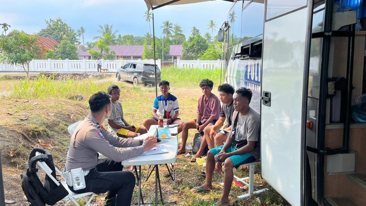 58 SIM Sudah Diterbitkan, Polda Malut Gratiskan Layanan untuk Warga Sibenpopo dan Banemo