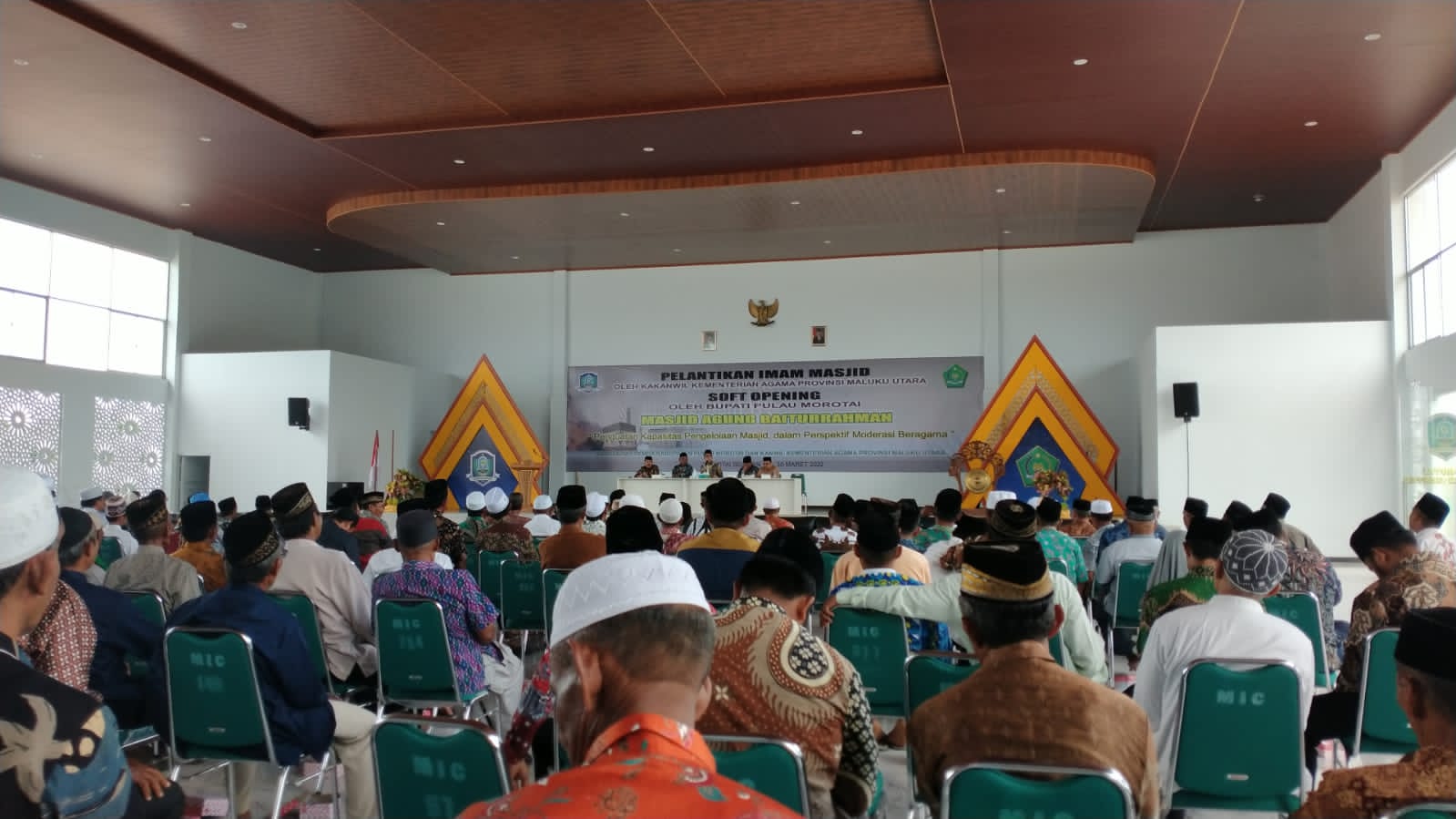 Ketua Dewan Masjid Indonesia Halmahera Utara Salut Dengan Benny Laos