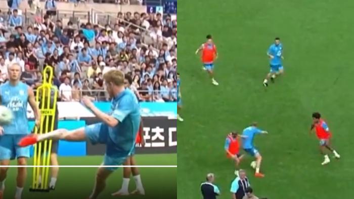 VIDEO Sangar Kevin De Bruyne Latihan di Korea, Bintang Man City Siap Libas Atletico dan Arsenal?