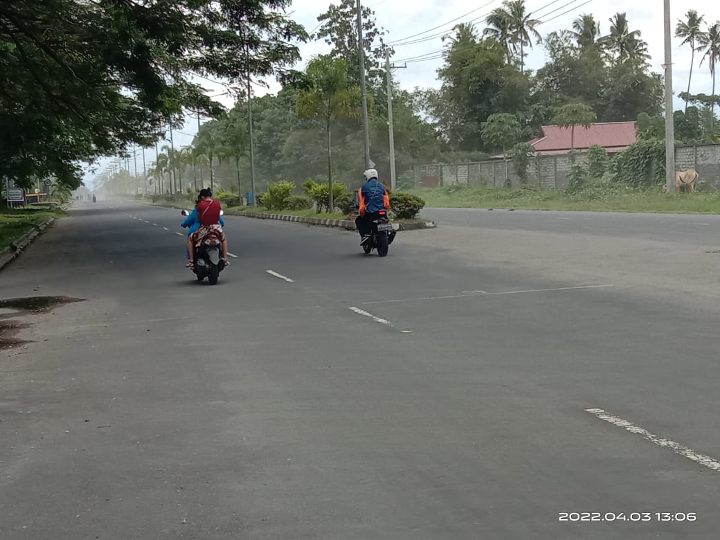 Gunung Merapi Dukono di Halmahera Utara Masih Keluarkan Abu Vulkanik