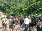 Mobil Puskesmas Lede Taliabu Terbalik di Tanjakan Desa Tolong, Satu Nakes Dilarikan ke Klinik