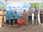 Dinas Perikanan dan TP PKK Tidore Panen Udang Vaname di Kelurahan Dowora