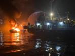 KLM Maryam Indah Tujuan Taliabu Terbakar di Luwuk, 1 Meninggal dan 2 Hilang
