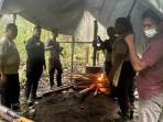Polisi Musnahkan Tempat Produksi Cap Tikus Ilegal di Halmahera Selatan