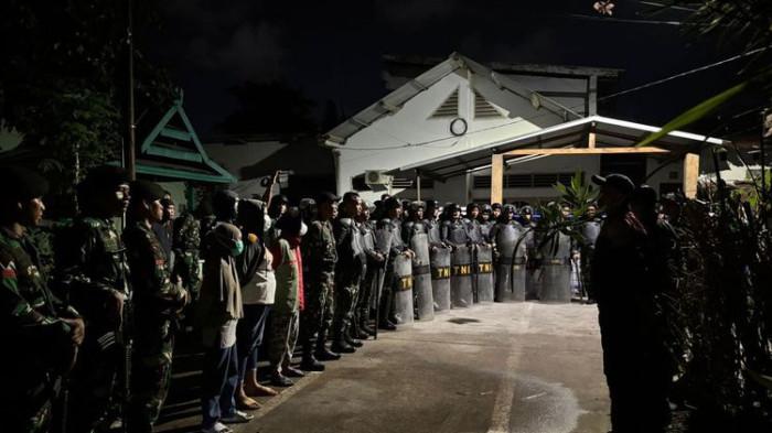 TNI Kerahkan Ratusan Prajurit Redam Tawuran Antarwarga di Tallo Makassar
