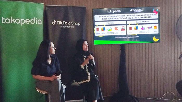 Januari-Maret 2025, Produk Makanan dan Minuman Terlaris di Tokopedia dan TikTok Shop