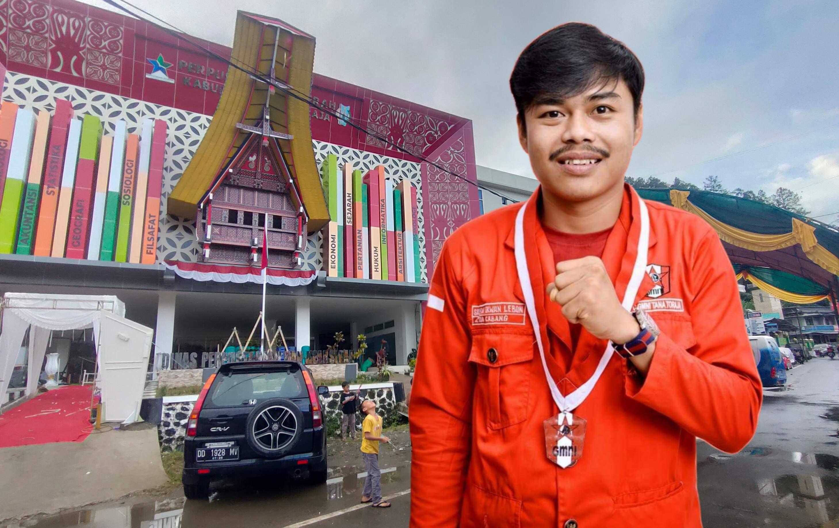 Pernikahan di Perpustakaan Tana Toraja, Ketua GMNI: Ubah Saja Jadi Gedung Serbaguna