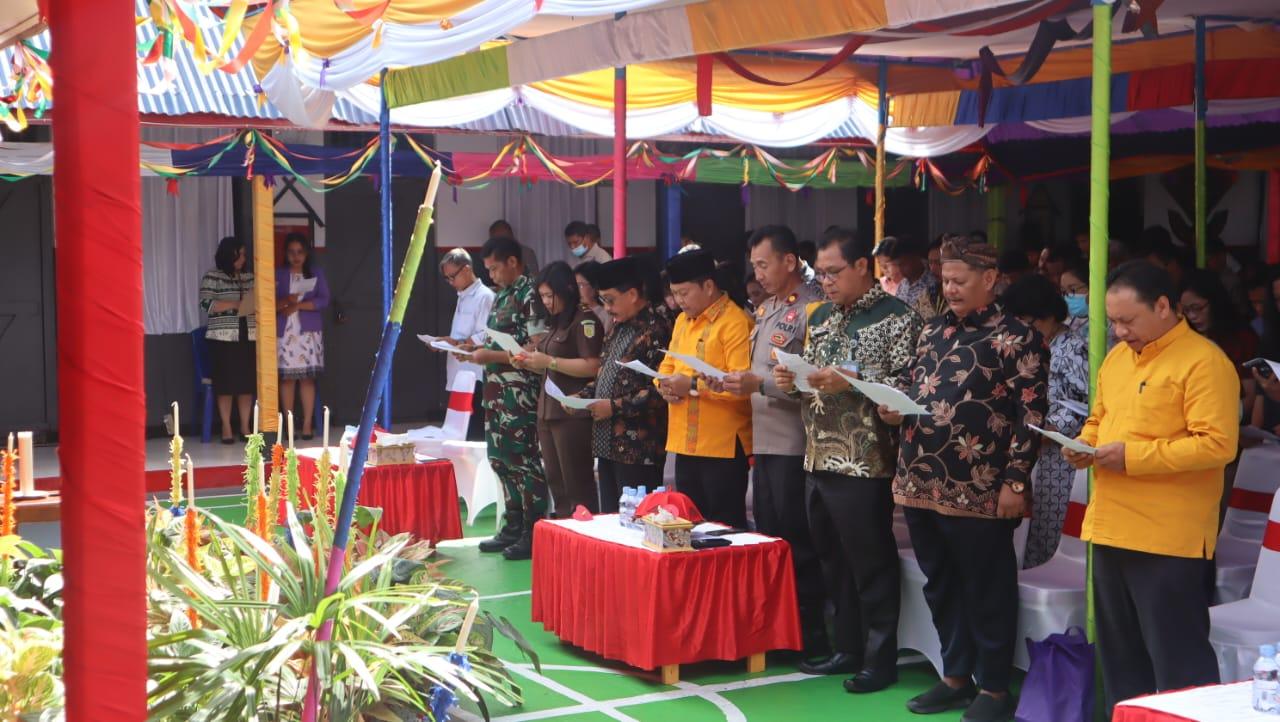 Natal Oikumene Rutan Makale Dihadiri Forkopimda