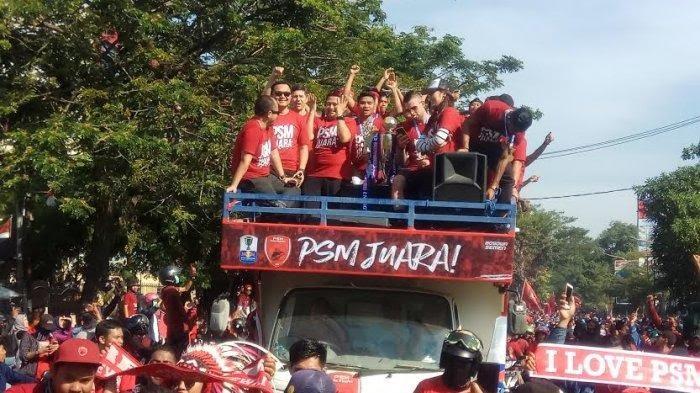 Manajemen PSM Makassar Ungkap Alasan Tak Akan Konvoi Juara di Makassar